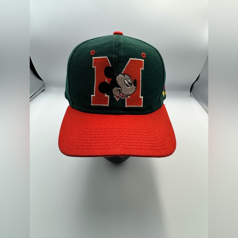 Vintage Rare Mickey Mouse Drew Pearson X Walt disney SnapBack
